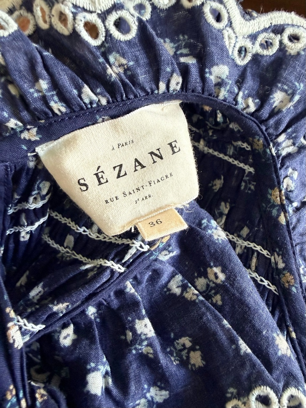 Sezane Liorane Blouse - Size 36 - Picture 7 of 7